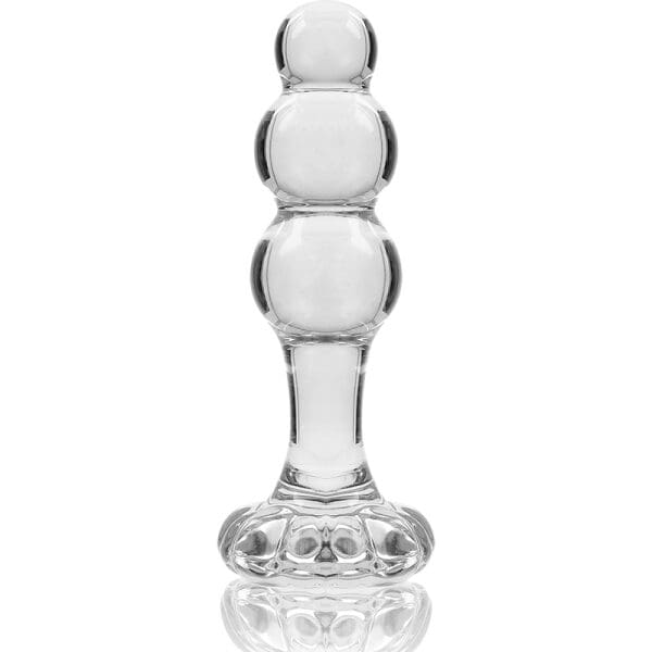 NEBULA SERIES BY IBIZA - MODEL 1 PLUG BOROSILICATE GLASS 10.7 X 3 CM TRANSPARENT 4